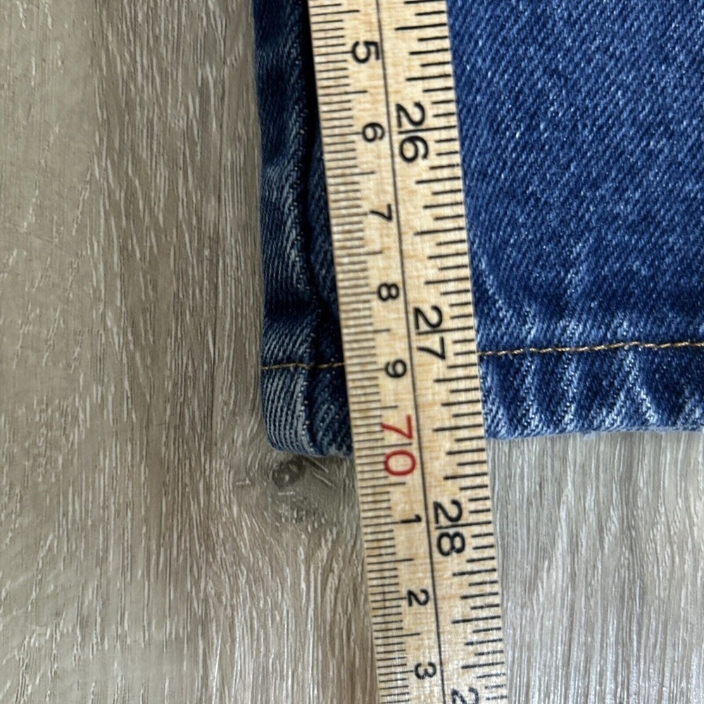 Rustler Men's Jeans 33x30 Blue Denim Straight Leg Regular Fit Workwear Vintage - Picture 9 of 12